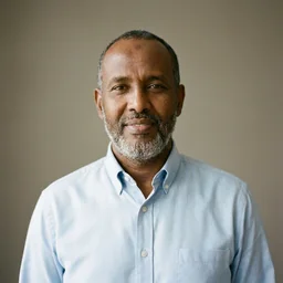 Portrait of Abdi Warsame
